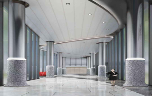 鼎成时代广场大堂效果图1